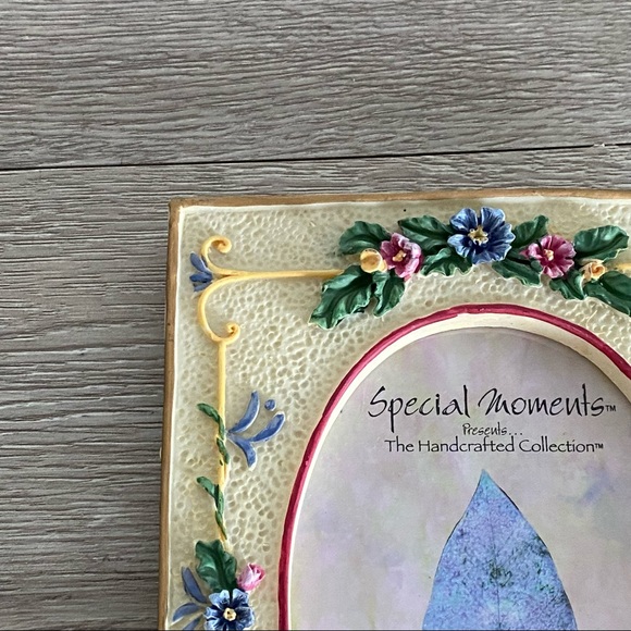 Vintage Special Moments 3d Flowers Resin Frame - Picture 3 of 13